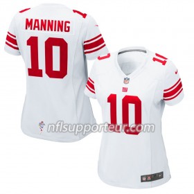 Maillot Femme New York Giants Eli Manning 10 Nike Blanc 